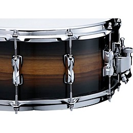 TAMA S.L.P. Bubinga/Maple Snare Drum 14 x 6.5 in. Midnight Zebrawood Burst