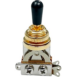 AxLabs 3-Way Toggle Switch 4-pole Gold