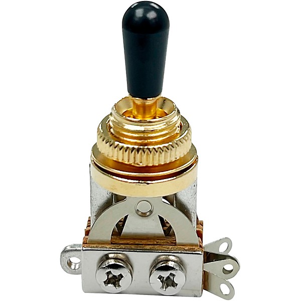AxLabs 3-Way Toggle Switch 4-pole Gold