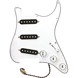 AxLabs Habanero 3 Ply 11-Hole Mount Pre-Wired S/S/S Pickguard White Black