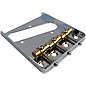 AxLabs Tele-Style Steel Plate Bridge with Brass Swivel Saddles Chrome thumbnail