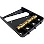 AxLabs Tele-Style Steel Plate Bridge with Brass Swivel Saddles Black thumbnail