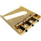 AxLabs Tele-Style Steel Plate Bridge with Brass Swivel Saddles Gold thumbnail