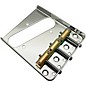 AxLabs Tele-Style Steel Plate Bridge with Vintage Saddles Nickel thumbnail