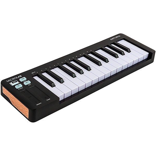 Arturia MicroLab mk3 MIDI Controller Black | Guitar Center