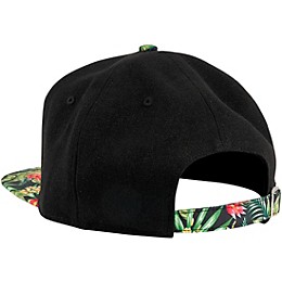 Martin Martin Flat Brim Baseball Cap, Oahu Logo, Black