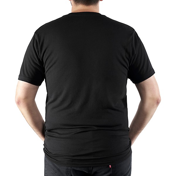 Martin Martin Black T-shirt with Oahu Logo Print X Large Black