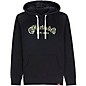 Martin Martin Black Hoodie with Oahu Logo Print Medium Black thumbnail