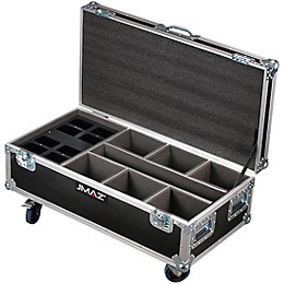 JMAZ Lighting MAD PAR RB Charge Road Case