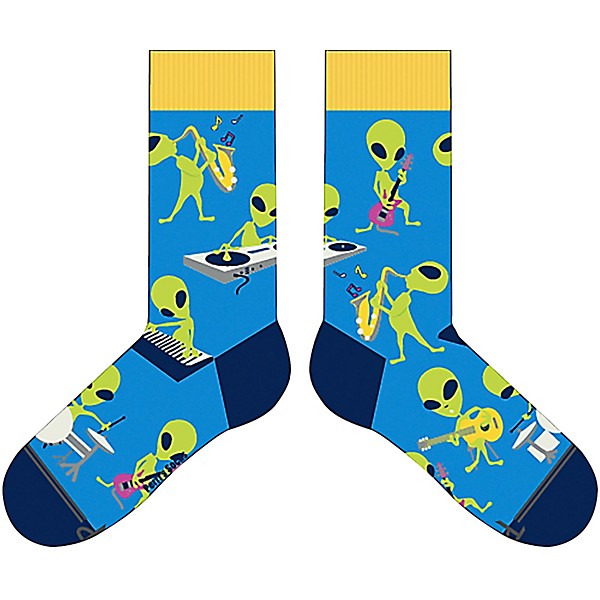 Perri's Martian Band Crew Sock