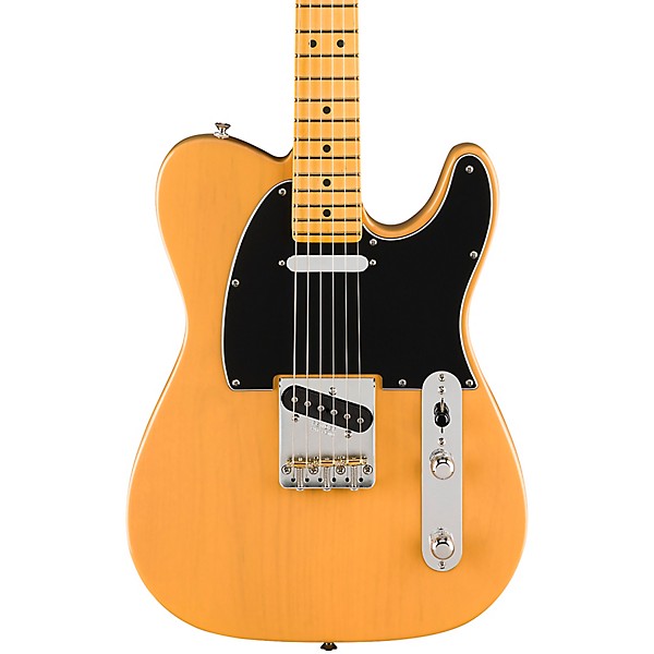 Fender American Professional Classic Telecaster Maple Fingerboard Electric Guitar Butterscotch Blonde