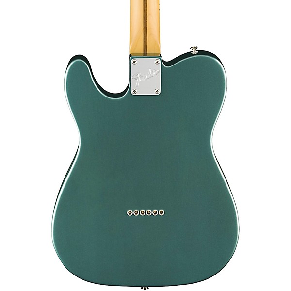 Fender American Professional Classic Telecaster Maple Fingerboard Electric Guitar Faded Sherwood Green Metallic