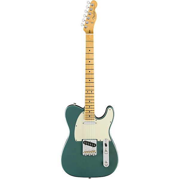 Fender American Professional Classic Telecaster Maple Fingerboard Electric Guitar Faded Sherwood Green Metallic