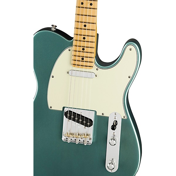 Fender American Professional Classic Telecaster Maple Fingerboard Electric Guitar Faded Sherwood Green Metallic