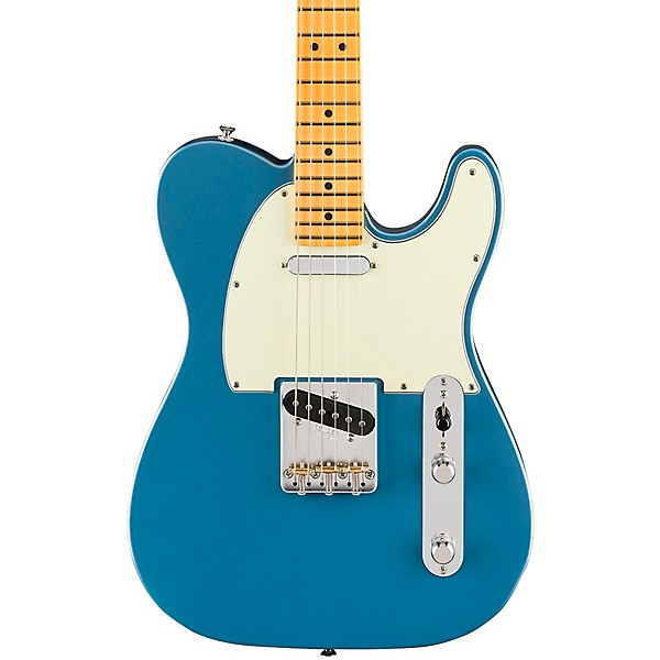 Fender American Professional Classic Telecaster Maple Fingerboard Electric Guitar Faded Lake Placid Blue