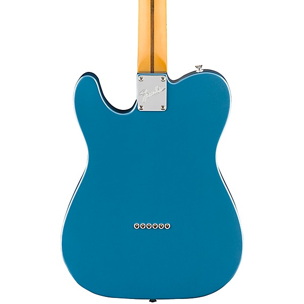 Fender American Professional Classic Telecaster Maple Fingerboard Electric Guitar Faded Lake Placid Blue