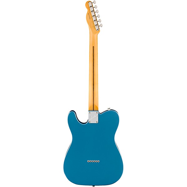 Fender American Professional Classic Telecaster Maple Fingerboard Electric Guitar Faded Lake Placid Blue