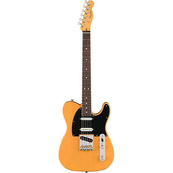 Fender American Professional Classic Telecaster SSS Rosewood Fingerboard Electric Guitar Butterscotch Blonde