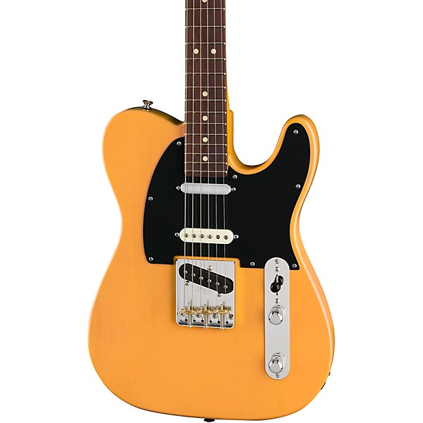 Fender American Professional Classic Telecaster SSS Rosewood Fingerboard Electric Guitar Butterscotch Blonde