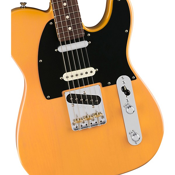 Fender American Professional Classic Telecaster SSS Rosewood Fingerboard Electric Guitar Butterscotch Blonde