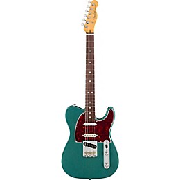 Fender American Professional Classic Telecaster SSS Rosewood Fingerboard Electric Guitar Faded Sherwood Green Metallic