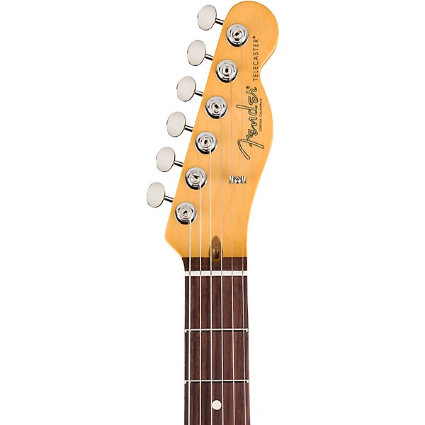 Fender American Professional Classic Telecaster SSS Rosewood Fingerboard Electric Guitar Faded Sherwood Green Metallic