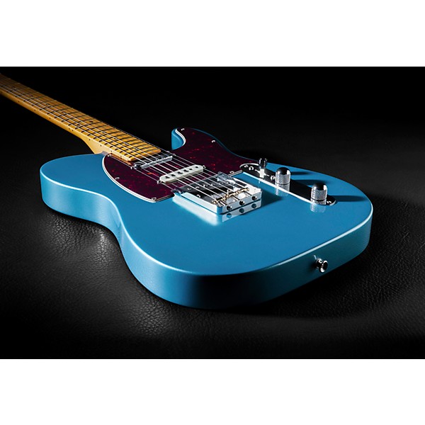 Fender American Professional Classic Hotshot Telecaster Electric Guitar Faded Lake Placid Blue