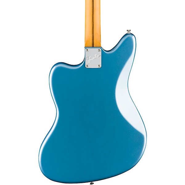 Fender American Professional Classic Jaguar Maple Fingerboard Electric Guitar Faded Lake Placid Blue