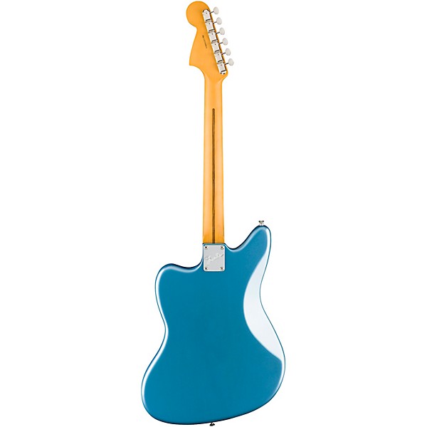 Fender American Professional Classic Jaguar Maple Fingerboard Electric Guitar Faded Lake Placid Blue