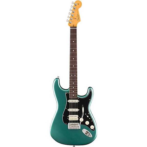 Fender American Professional Classic Stratocaster HSS Rosewood Fingerboard Electric Guitar Faded Sherwood Green Metallic
