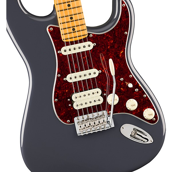 Fender American Professional Classic Stratocaster HSS Maple Fingerboard Electric Guitar Faded Black