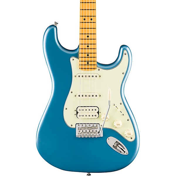 Fender American Professional Classic Stratocaster HSS Maple Fingerboard Electric Guitar Faded Lake Placid Blue