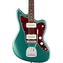 Fender American Professional Classic Jazzmaster Rosewood Fingerboard Electric Guitar Faded Sherwood Green Metallic