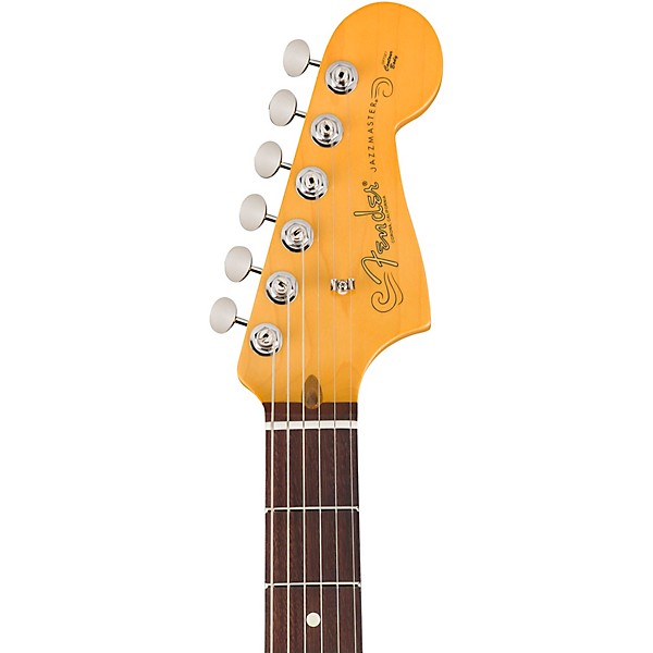 Fender American Professional Classic Jazzmaster Rosewood Fingerboard Electric Guitar Faded Sherwood Green Metallic