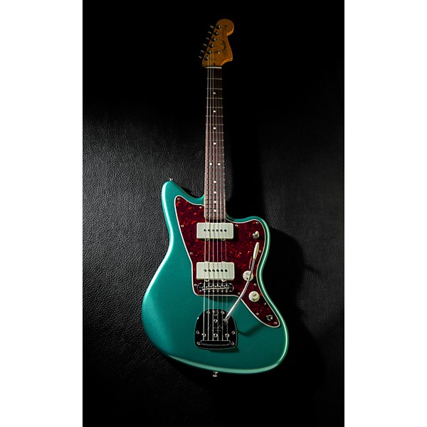 Fender American Professional Classic Jazzmaster Rosewood Fingerboard Electric Guitar Faded Sherwood Green Metallic