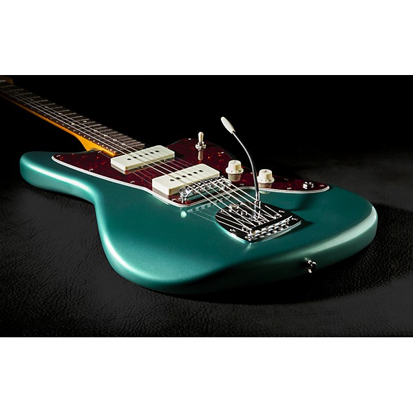 Fender American Professional Classic Jazzmaster Rosewood Fingerboard Electric Guitar Faded Sherwood Green Metallic