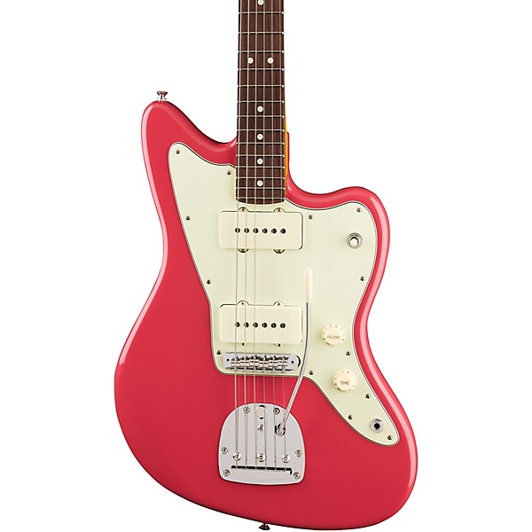 Fender American Professional Classic Jazzmaster Rosewood Fingerboard Electric Guitar Faded Dakota Red