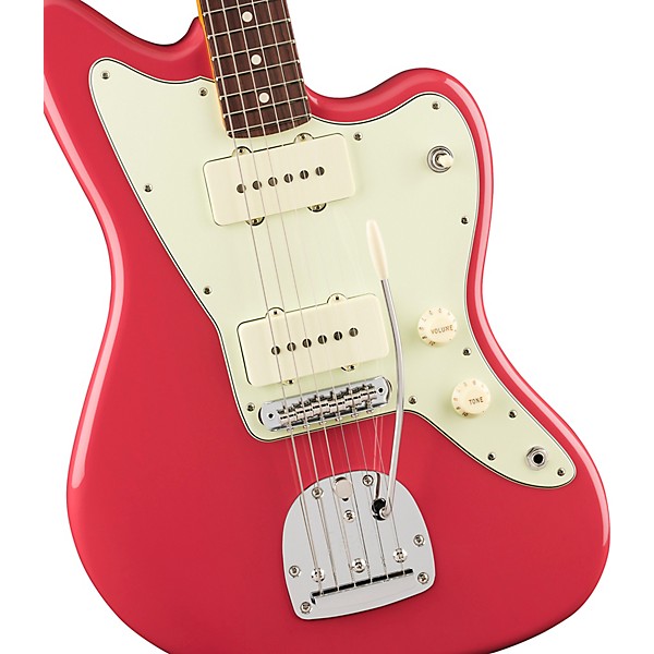 Fender American Professional Classic Jazzmaster Rosewood Fingerboard Electric Guitar Faded Dakota Red