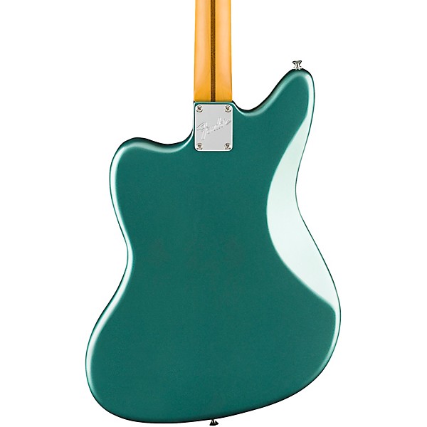 Fender American Professional Classic Jaguar Rosewood Fingerboard Electric Guitar Faded Sherwood Green Metallic