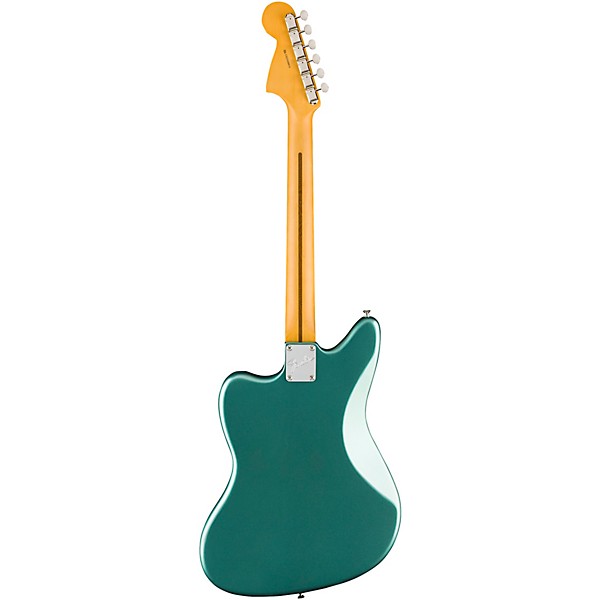 Fender American Professional Classic Jaguar Rosewood Fingerboard Electric Guitar Faded Sherwood Green Metallic