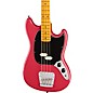 Fender American Professional Classic Mustang Bass Maple Fingerboard Faded Dakota Red