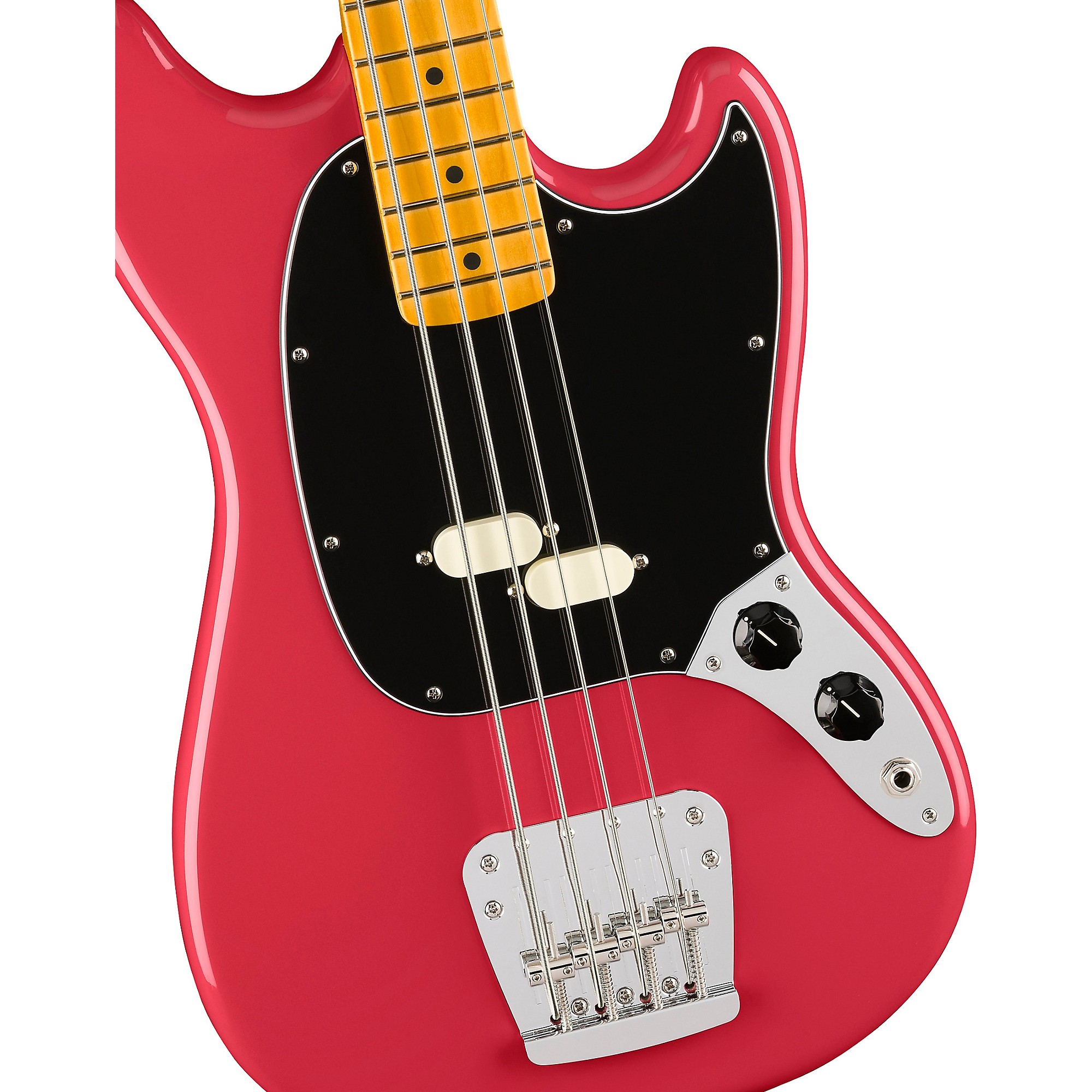 フェンダームスタングベース Fender フェンダー American Performer Mustang Bass Aubergine【USA