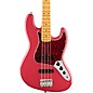 Fender American Professional Classic Jazz Bass Maple Fingerboard Faded Dakota Red thumbnail