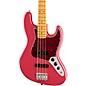 Fender American Professional Classic Jazz Bass Maple Fingerboard Faded Dakota Red