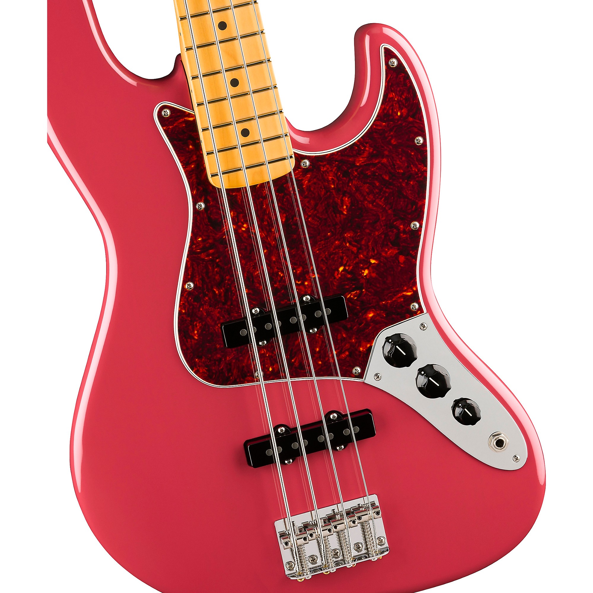Fender American Pro Jazz Bass Maple Faded Dakota Red