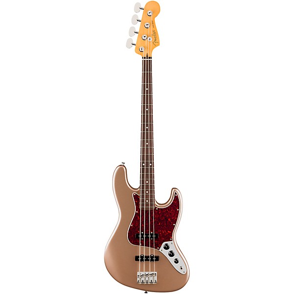 Fender American Professional Classic Jazz Bass Rosewood Fingerboard Faded Firemist Gold
