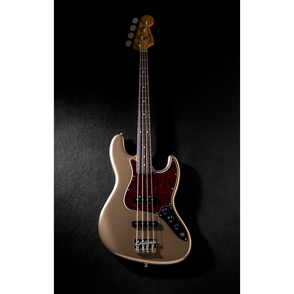 Fender American Professional Classic Jazz Bass Rosewood Fingerboard Faded Firemist Gold