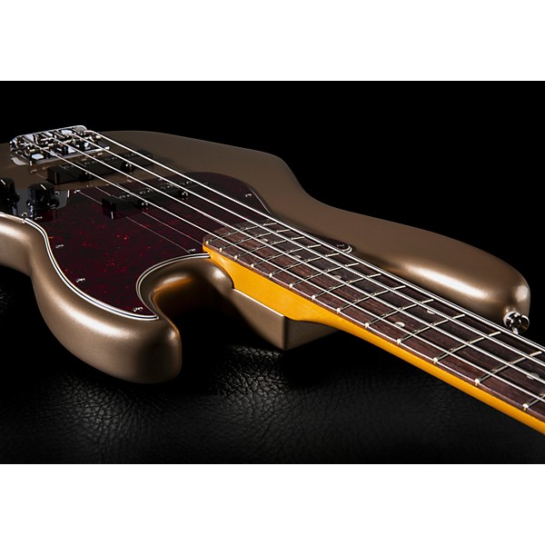 Fender American Professional Classic Jazz Bass Rosewood Fingerboard Faded Firemist Gold