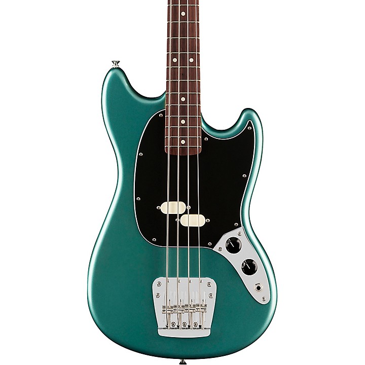 Fender American Pro Mustang Bass Maple Faded Dakota Red