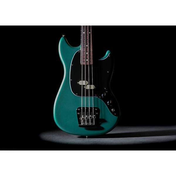 Fender American Professional Classic Mustang Bass Rosewood Fingerboard Faded Sherwood Green Metallic
